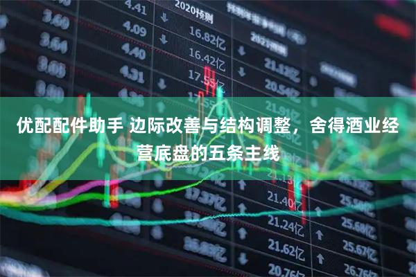 优配配件助手 边际改善与结构调整，舍得酒业经营底盘的五条主线
