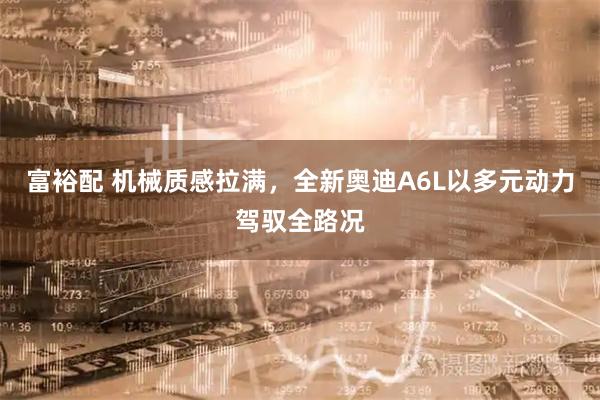 富裕配 机械质感拉满，全新奥迪A6L以多元动力驾驭全路况
